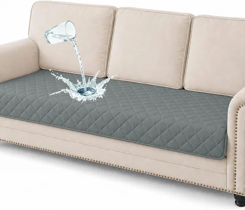Vista 19 de Manta Impermeable para Sofá para Perros 2026 (30"x53") Cómoda Alfombrilla de Sofá de Dos Plazas para Mascotas con Respaldo Antideslizante, Forro