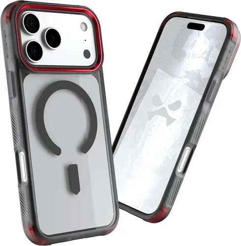 Vista 69 de Ghostek Covert Clear - Funda transparente para iPhone 15 Plus, silicona a prueba de golpes, compatible con accesorios Apple MagSafe, funda Negro