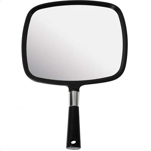 Vista 10 de Mirrorvana Paquete de 5 espejos de mano grandes y cómodos (negro)