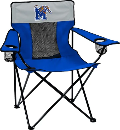 Vista 19 de Logo Brands NCAA Alabama Crimson Tide Elite Silla Portátil - Silla premium para exteriores con portavasos, marco de acero con recubrimiento