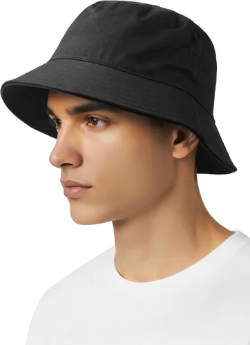 Vista 4 de GADIEMKENSD Sombrero de pescador 100% algodón, unisex, protección solar UPF 50, ligero, plegable