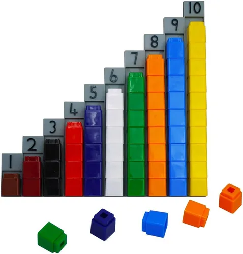 Vista 5 de Unifix Cubes (100 unidades)