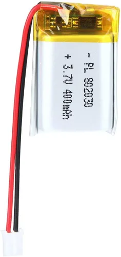 Vista 18 de 3.7V 2800mAh 123464 Lipo batería recargable de iones de polímero de litio con conector JST