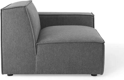 Vista 6 de Modway EEI-4111-CHA Restore - Sofá seccional de 2 piezas, color carbón