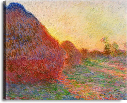 Vista 109 de A&T ARTWORK Antibes Seen from The Salis Gardens de Claude Monet Las Obras de Arte Clásico Mundial Reproducciones, Impresiones de Arte en Lienzo