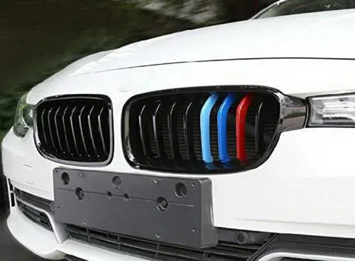 Vista 5 de iJDMTOY Exact Fit - Recortes para parrilla de automóvil, compatible con vehículos BMW