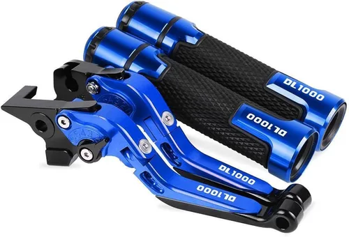 Vista 16 de Motocicleta para Suzuki DL1000 V-Strom 2002 2003 2004 2005 2006-2016 Frenos de motocicleta Barra de acoplamiento Palancas de embrague de freno Negro1