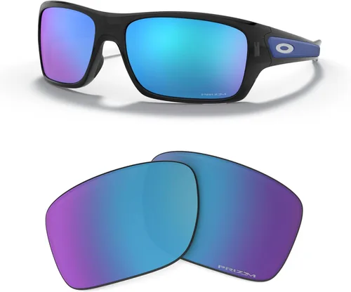 Vista 30 de OAKLEY Original Turbine OO9263 PRIZM Trail Replacement Lenses For Men For Women+ Bundle Microfiber Pouch -FRAMES NOT INCLUDED