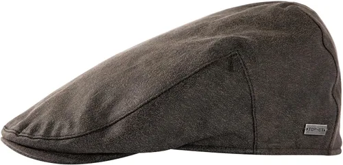 Vista 9 de TOP-EX Gorra plana impermeable UPF 50+ para hombre, talla XL/XXL Café (algodón encerado impermeable)
