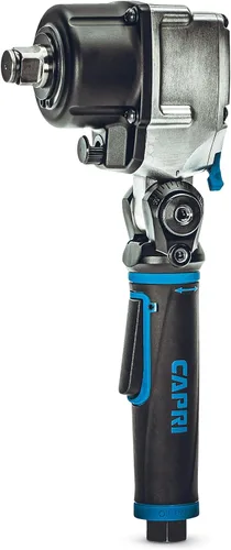 Vista 7 de Capri Tools, llave de impacto de aire de 1/2 pulgada con cabeza flexible, 400 pies-libras.