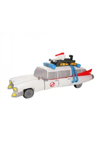 Vista 6 de Decoración Inflable Retro Ecto-1 de Ghostbusters para Halloween Multicolor
