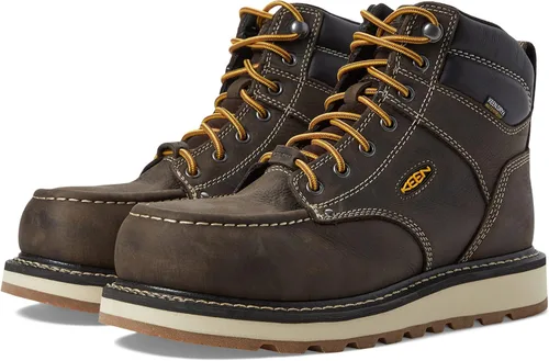 Vista 4 de KEEN Utility Men's Cincinnati 6" Composite Toe Waterproof Wedge Work Boots