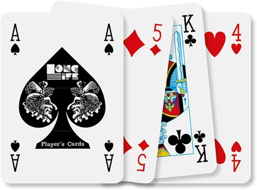 Vista 2 de Dal NTP 500026 Rummy PVC - Cartas de juego con diseño floral