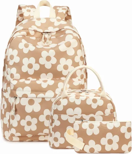 Vista 53 de Bluboon Juego de mochila para adolescentes, mochila escolar para niñas, lonchera y lápices, bolsas para estudiantes, 3 en 1