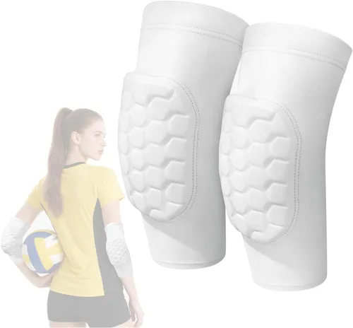 Vista 8 de Coderas de voleibol para niños 2XS-XL -Protector de codo transpirable Adolescentes Hombres Mujeres Bailando Patinaje Fútbol almohadillas