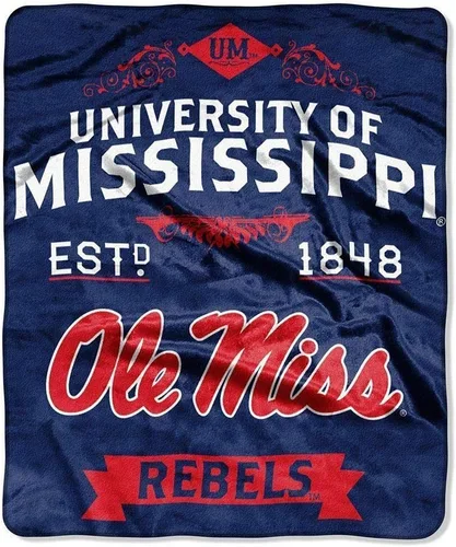 Vista 110 de Northwest NCAA Unisex-Adult Raschel Throw Blanket