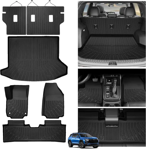 Vista 51 de Powerty Alfombrillas para Jeep Grand Cherokee L 2021-2025 (solo reposabrazos central de 6 plazas sin segunda fila), accesorios de revestimiento
