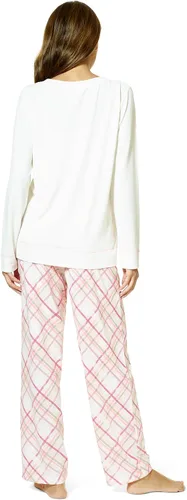 Vista 5 de HUE womens Sleep and Lounge Pajama Separates, Christmas and Holiday Collection