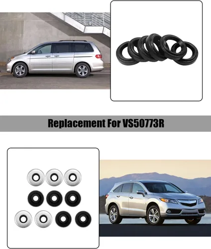 Vista 4 de Juego de juntas de tapa de válvula VS50773R, kit de sellado de fugas de aceite de motor para Honda Acura MDX TL Accord Odyssey 3.5L 3.7L, incluye
