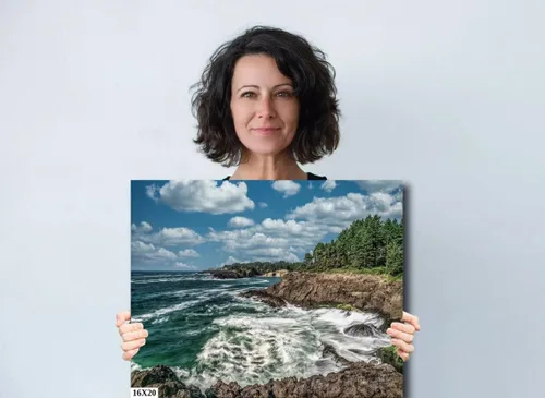 Vista 4 de Oregon Coast, USA - Print/Canvas/Acrylic/Metal (Acrylic Print, 16x20 Inches)