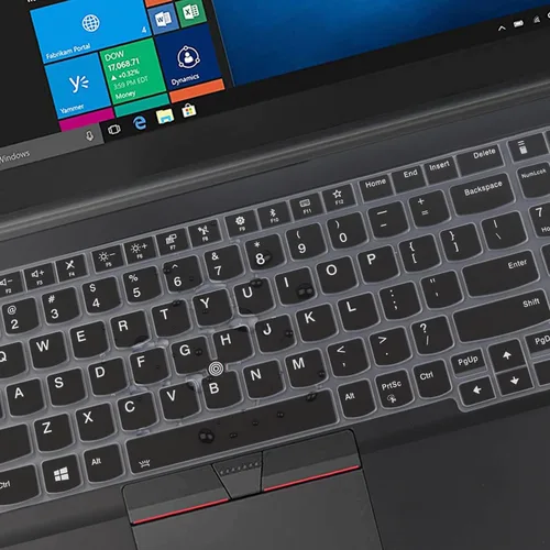 Vista 7 de Funda de teclado para Lenovo ThinkPad E15 Gen 4/3/2, ThinkPad L15 Gen 2/1, ThinkPad T15 T15p T15g P15s P15s P15v Gen 3/2/1, ThinkPad E580 E590 E595