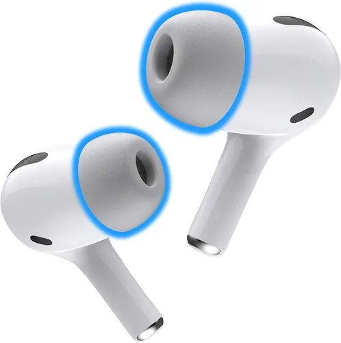 Vista 17 de Almohadillas de espuma viscoelástica Foam Masters para AirPods Pro 1ª y 2ª generación Cómodas Seguras Mejor cancelación de ruido Reemplazo