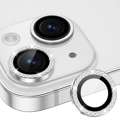 Vista 14 de Protector de lente de cámara para iPhone 15 Pro/iPhone 15 Pro Max, anillo de metal individual, dureza 9H, protector a prueba de arañazos, accesorios
