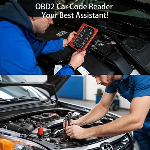 Vista 5 de YAODHAOD Escáner OBD2 Bluetooth para iPhone, iOS, Android, Windows, herramienta de diagnóstico de diagnóstico de coche, ELM327 OBDII lector