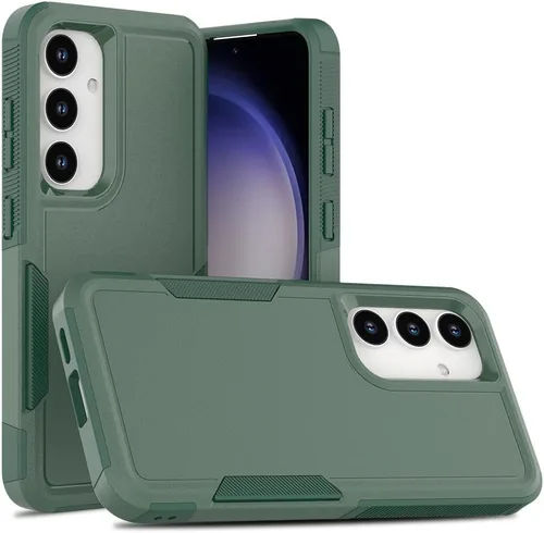 Vista 50 de Funda WOGROO para Samsung Galaxy Z Fold 4 - Funda protectora para teléfono a prueba de golpes, duradera, negra