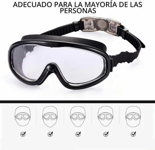 Vista 3 de 2 Pack Kids Swim Goggles, Swimming Glasses