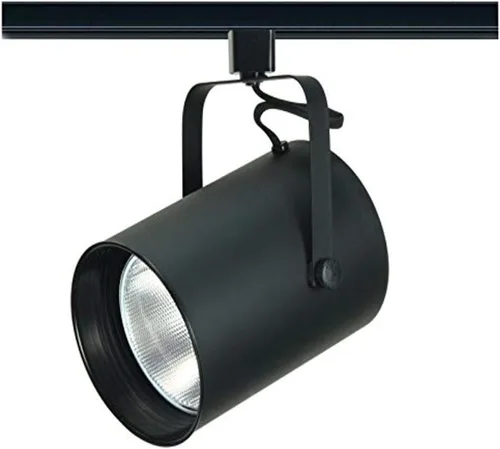 Vista 22 de TH205 R20 cabezal de carril cilíndrico de Nuvo, color negro, TH281, 150.00watts, 120.00 volts