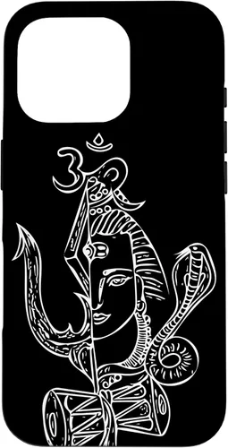 Vista 20 de Lord Shiva Hindu God Spiritual Yogi Inspirational Yoga Case for iPhone 17