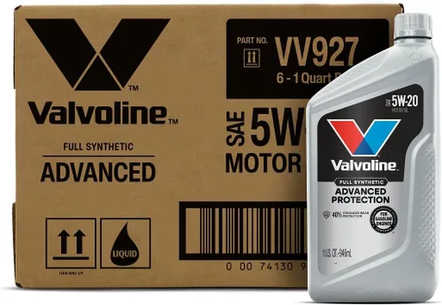 Vista 90 de Valvoline Advanced - Aceite de motor, SAE totalmente sintético