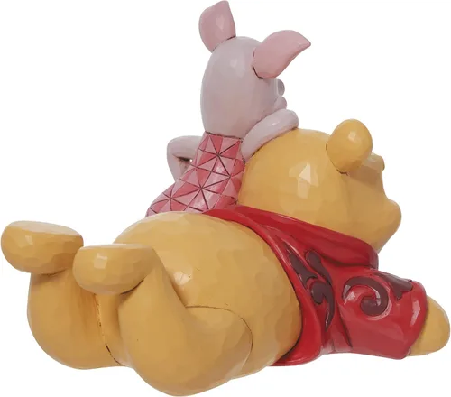 Vista 2 de Enesco Disney Traditions Winne The Pooh and Piglet - Figura de 5.25 pulgadas, multicolor
