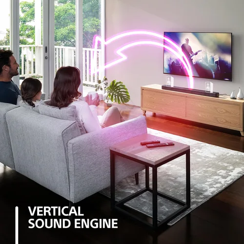 Vista 9 de Sony HT-G700: Barra de sonido Dolby Atmos/DTS:X de 3.1 canales con tecnología Bluetooth, color negro