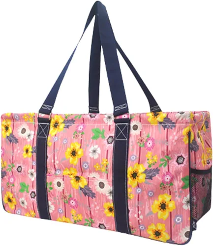 Vista 75 de NGIL Bolsa de comestibles reutilizable extra grande plegable de gran tamaño para comestibles, almacenamiento, picnic, playa, Estampado de vaca