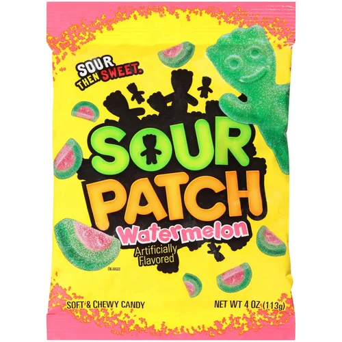 Vista 23 de SOUR PATCH KIDS Caramelos Suaves y Masticables de Fresa, Caramelos a Granel, 12 Bolsas de 8 oz