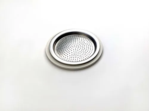 Vista 3 de Tredoni 3 sellos de goma/anillos+filtro -reemplazo-tamaños 1,2,3,6,9,14 tazas de café expreso Moka Pot - 2.0 in (1 taza)