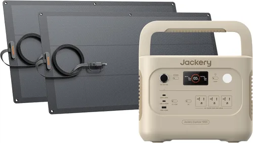 Vista 20 de Jackery Generador Solar 1000 Plus v2 200W Panel Solar