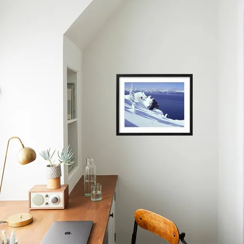 Vista 3 de ART.COM Impresiones artísticas enmarcadas para pared, diseño de lago Tahoe, California, Estados Unidos, decoración escénica, 16 x 12 pulgadas, marco