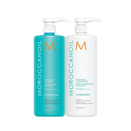 Vista 6 de Moroccanoil Hydrating Shampoo and Conditioner Bundle