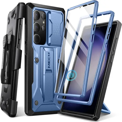 Vista 12 de TONGATE Funda para Samsung Galaxy S23 Ultra, [cubierta deslizante integrada para cámara y protector de pantalla] [2 marcos frontales] Funda de grado