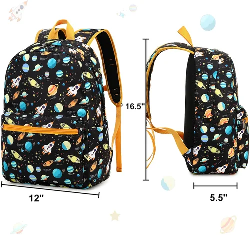 Vista 4 de CAMTOP Mochila para niños en edad preescolar para jardín de infantes, bolsa escolar para niños y niñas, 15.4"x 4.5"x 10.2"(H*W*L) Preschool