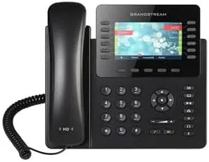 Vista 3 de Grandstream UCM6204 IP PBX con 4 FXO + GXP2170 4-UNIDADES teléfono IP