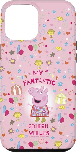 Vista 25 de Funda para iPhone 16 Peppa Pig My Fantastic Golden Wellies