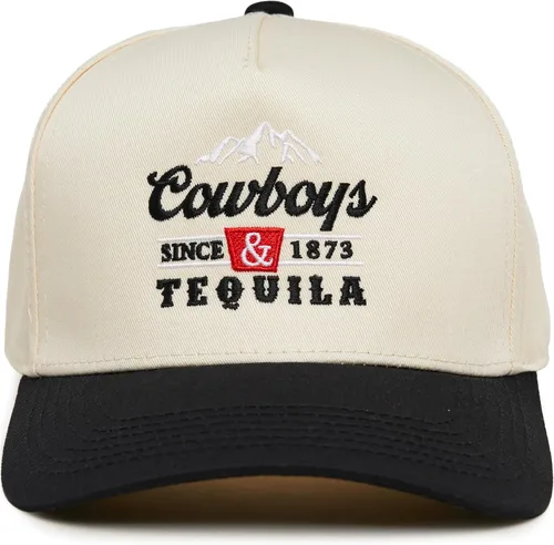 Vista 18 de Funky Junque Gorra de béisbol de 2 tonos para camionero adulto Misbehavin' - Leopardo/Beige