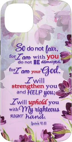 Vista 15 de So Do Not Fear for I 'm with You Isaías 41:10 - Funda cristiana para iPhone 17