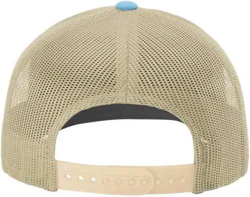 Vista 3 de Sombrero personalizado Richardson 112 con su logotipo bordado Trucker Mesh Snapback Cap