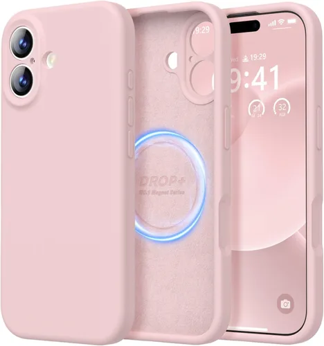 Vista 238 de LOVE 3000 Diseñada para Funda iPhone Air, Silicona Premium [Compatible con Magsafe][Forro de Microfibra Suave Anti-Rayones] Funda Protectora