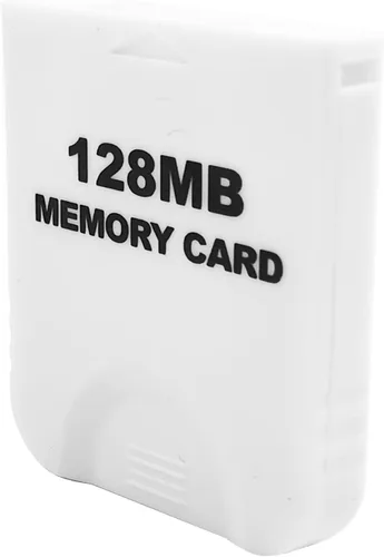 Vista 5 de Hyamass 128MB2043 Blocks High Speed Gamecube Storage Save Game Memory Card Compatible for Nintendo Gamecube Wii Console Accessory Kits - White